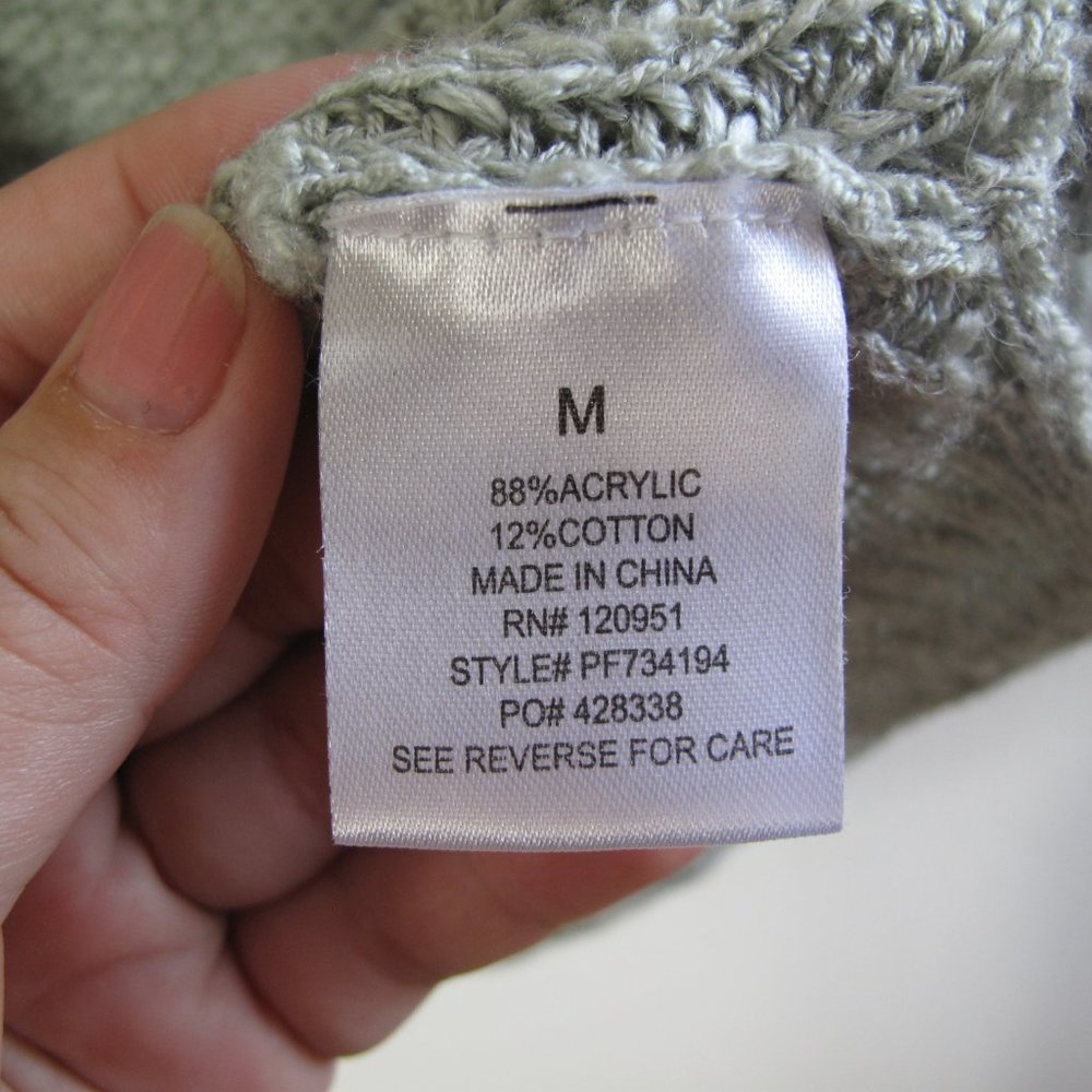 HIPPIE ROSE Lace Up Neck Sweater - Picture 14 of 14